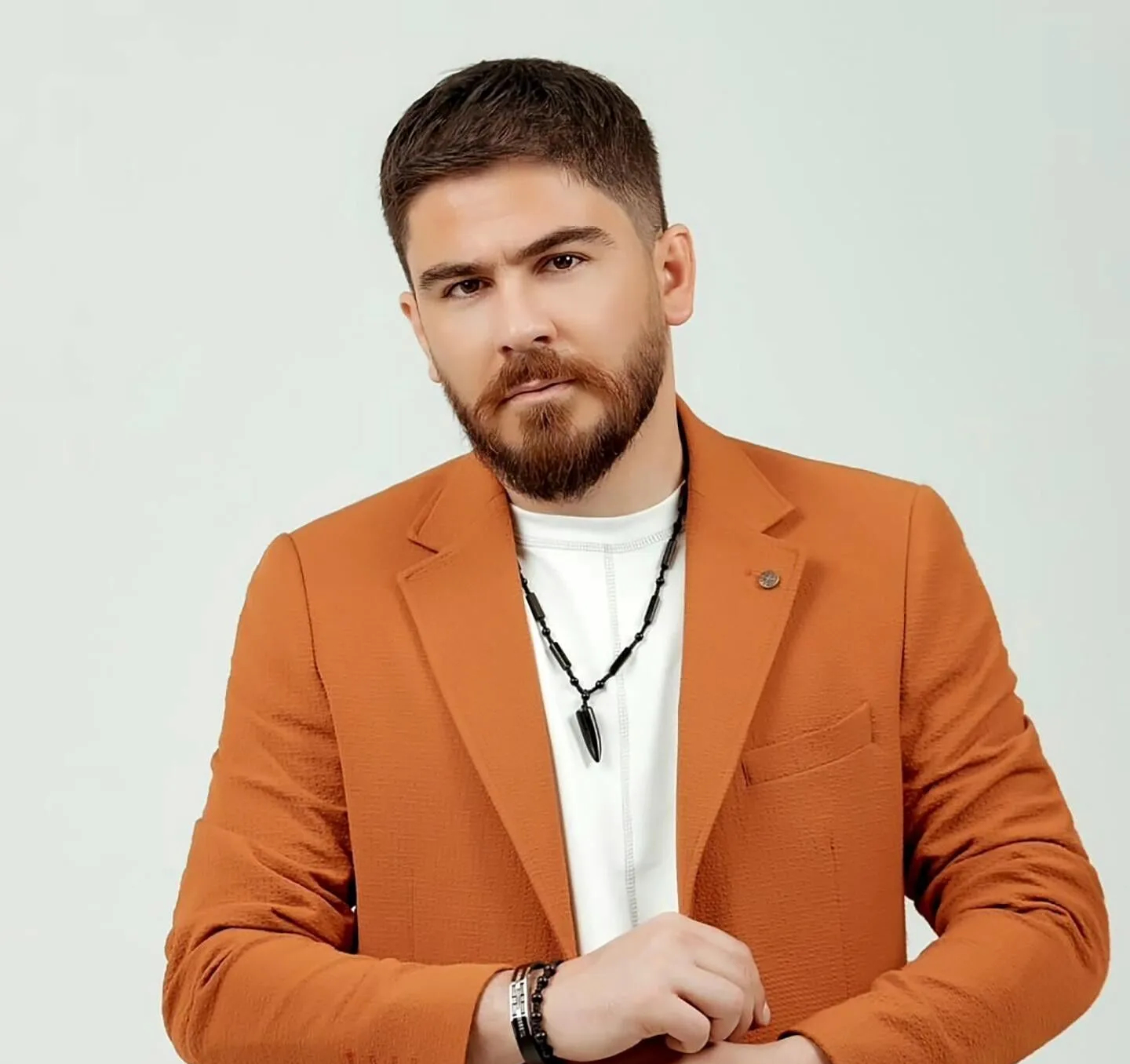 Singer performing on stage